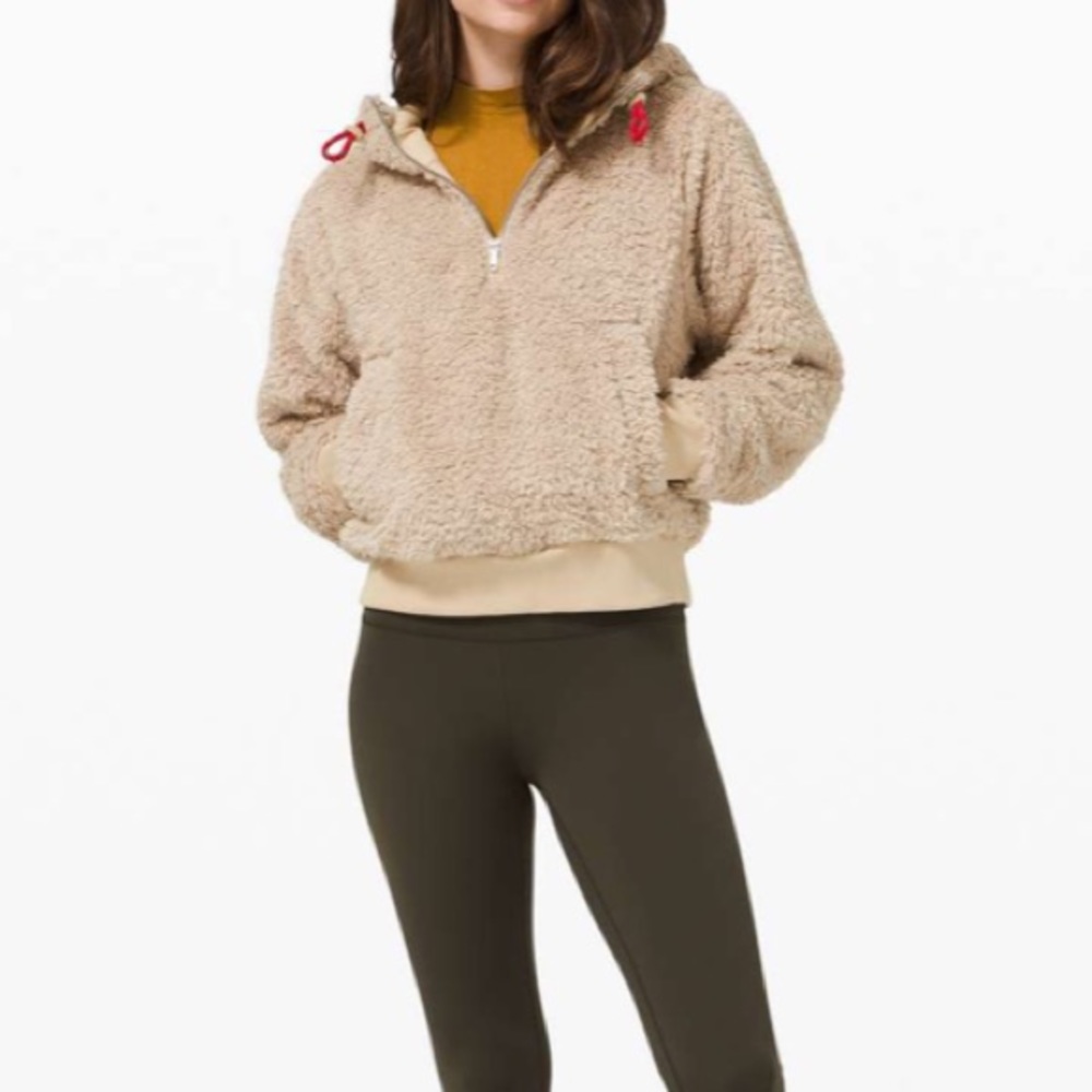 Lululemon Oh So Sherpa Half Zip